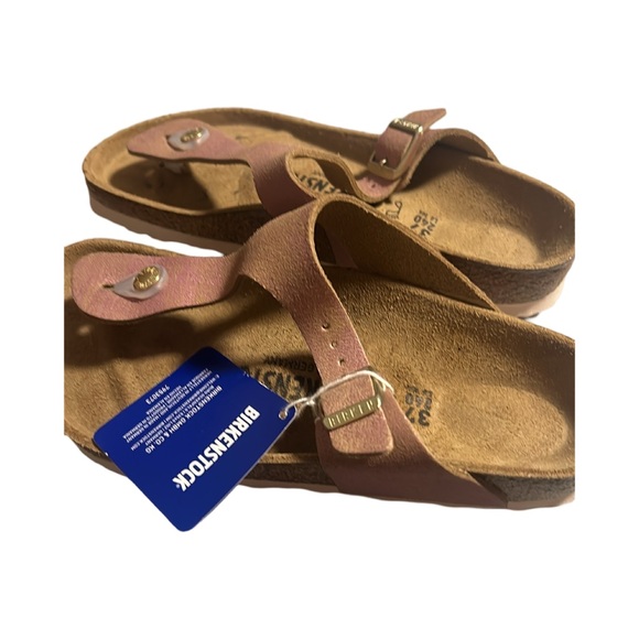 Birkenstock Gizeh Washed Metallic Pink - Picture 3 of 5